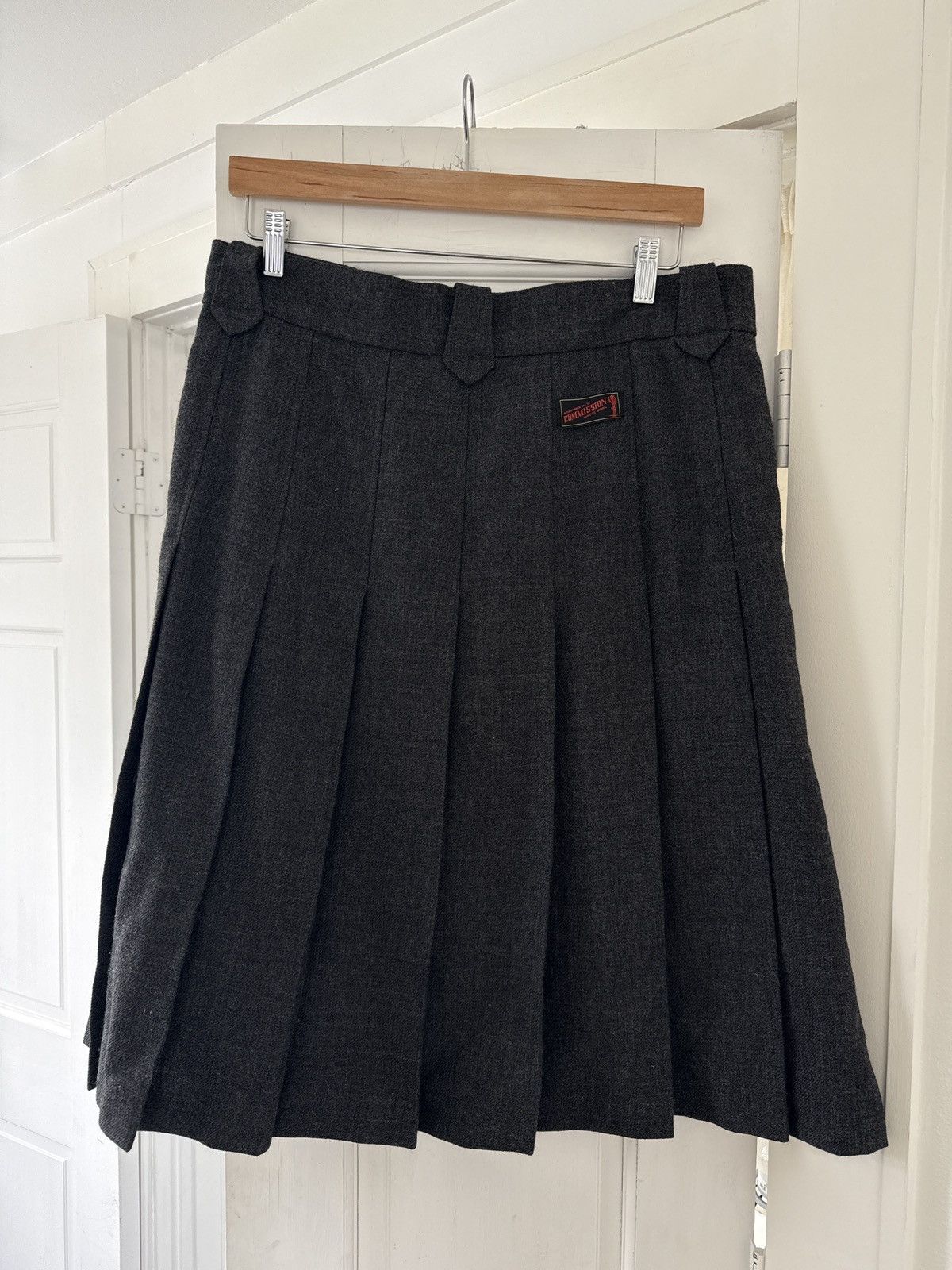 Commission Commission Midi Gray Roadhouse Skirt Size US 34 / EU 50 - 3 Thumbnail