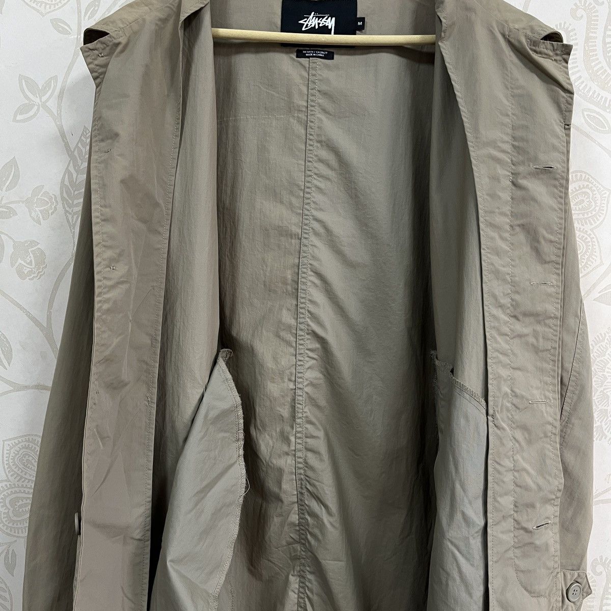 Stussy × Vintage Stussy Streetwear Parka Light Jacket Size US M / EU 48-50 / 2 - 15 Thumbnail