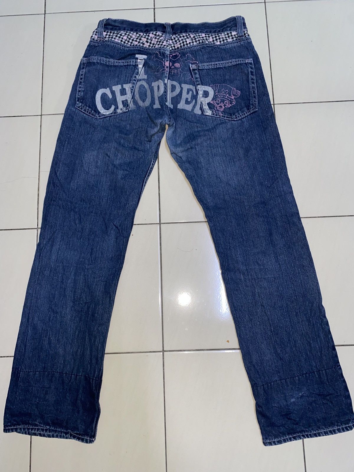 Japanese Brand Vintage One Piece Tony Chopper Evisu Style Jeans Size US 32 / EU 48 - 9 Thumbnail