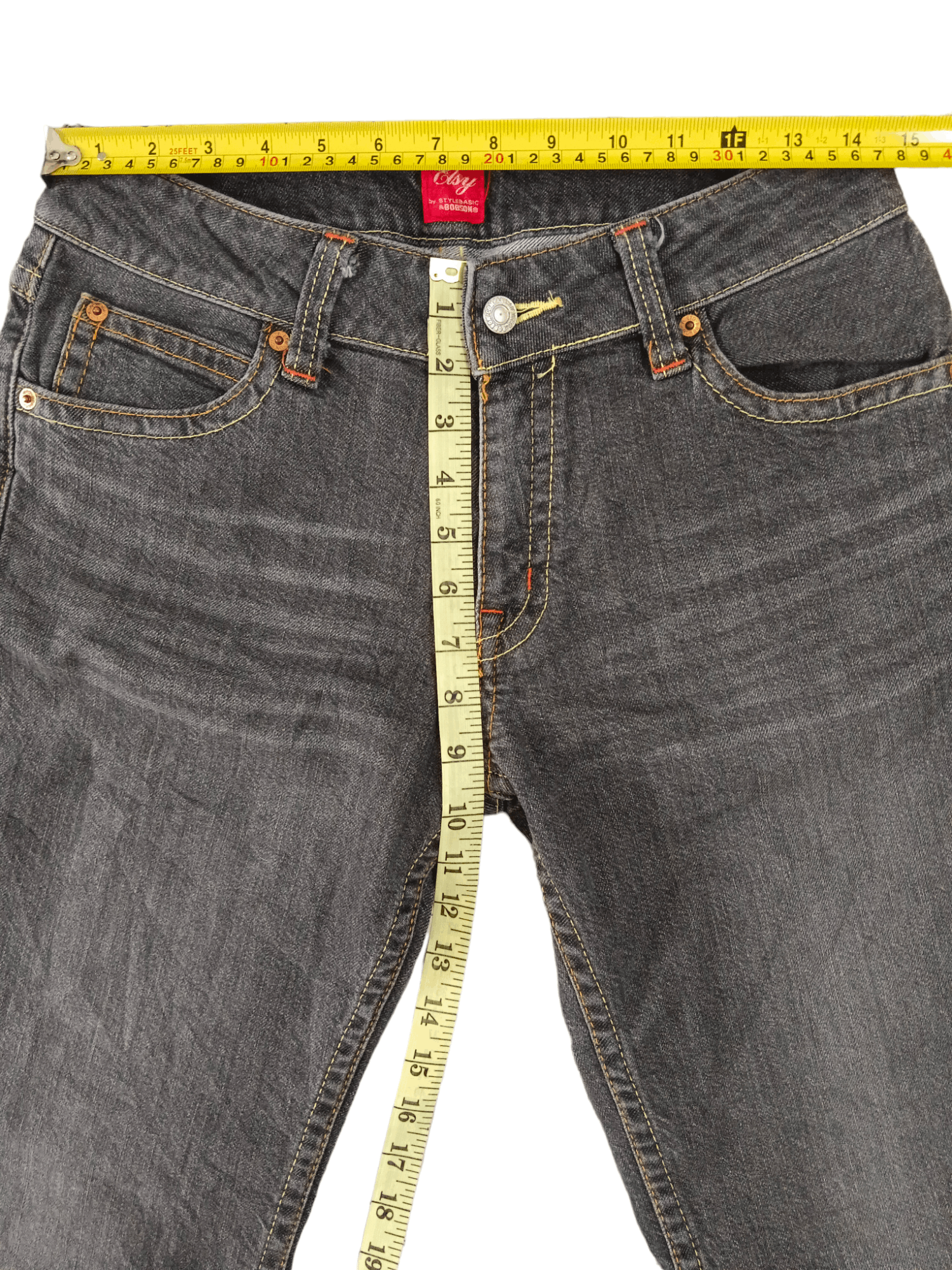 If Six Was Nine Elsy By Stylebasic & Bobson Flared Denim Size 29" - 5 Thumbnail