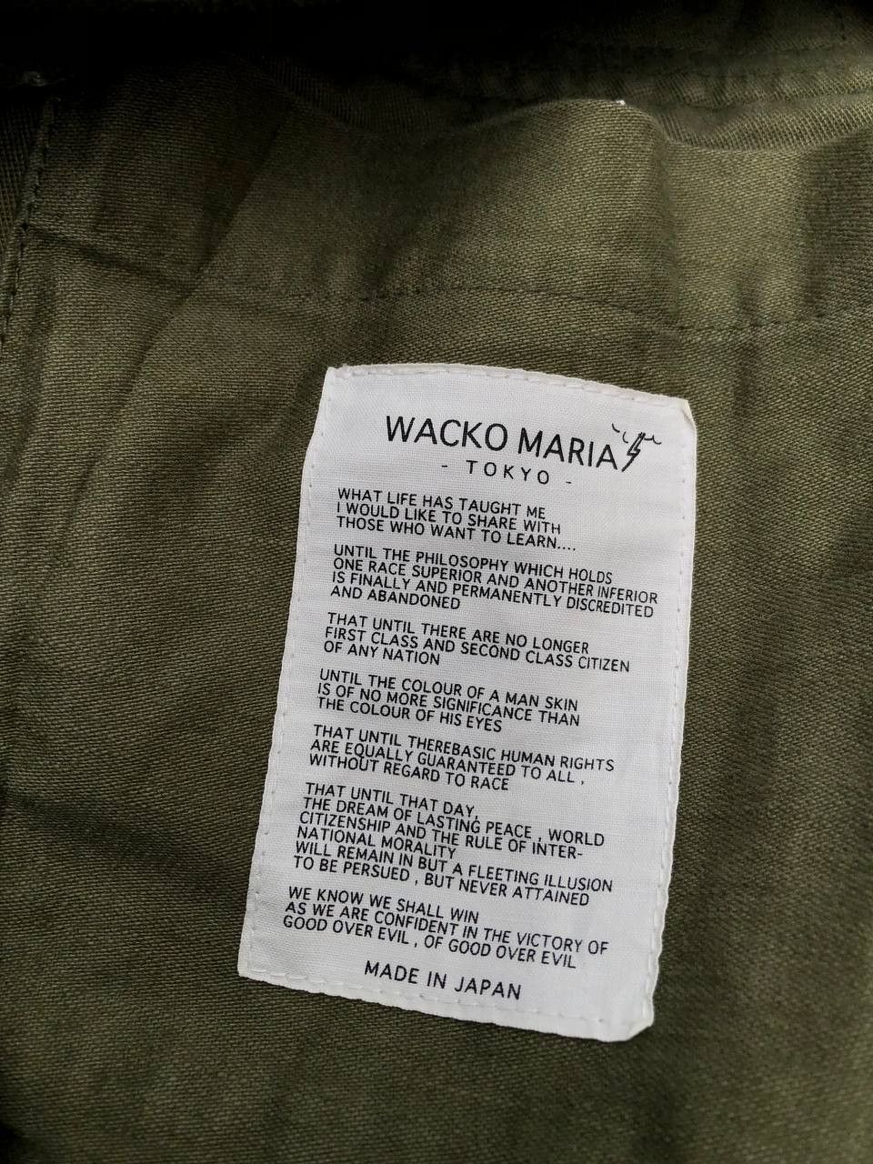 Wacko Maria Wacko Maria 'Killer" M-65 Faded Jacket Size US S / EU 44-46 / 1 - 12 Thumbnail