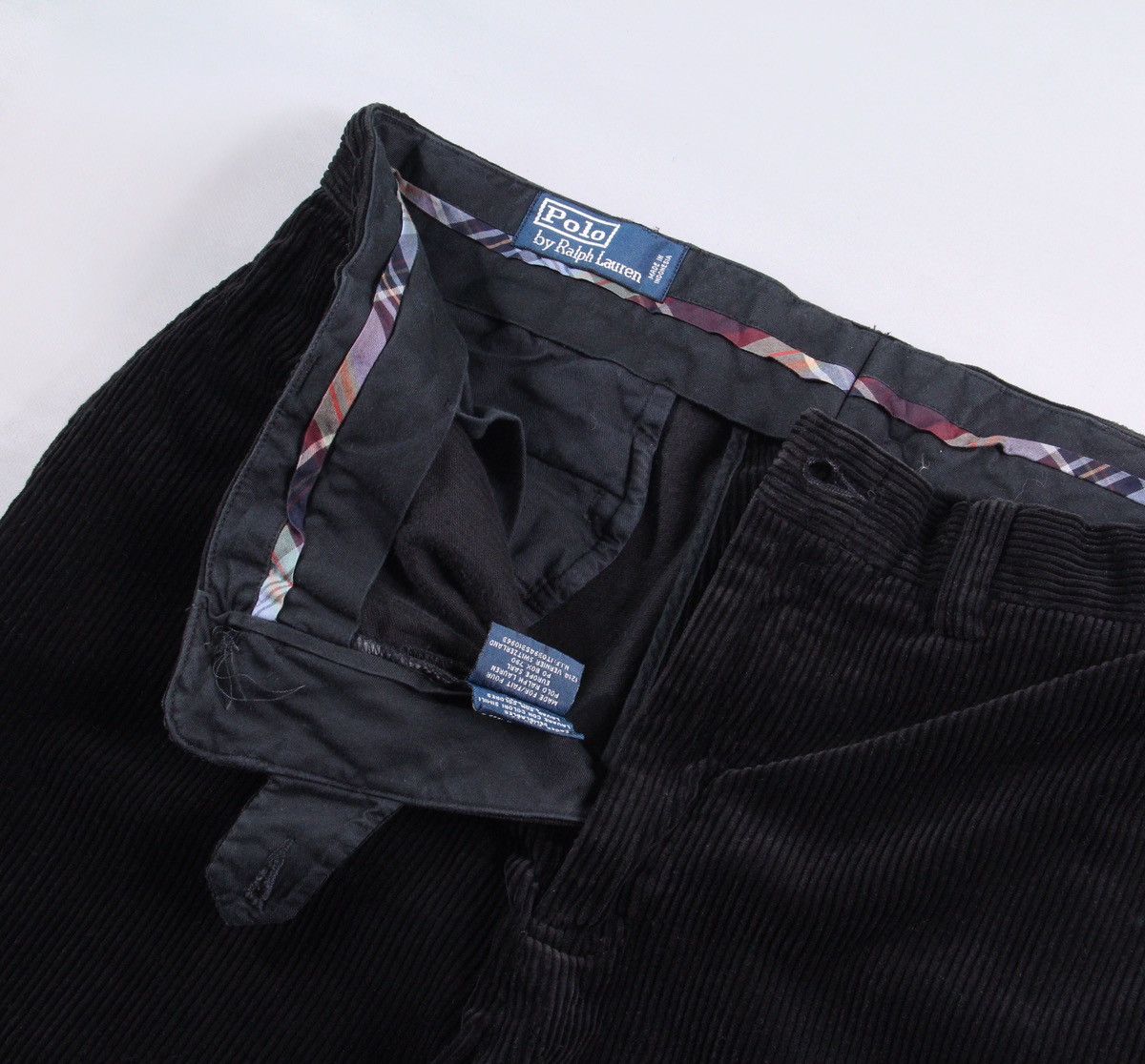 Ralph Lauren Ralph Lauren Polo Vintage Casual Corduroy Pants Black XL 36 Size US 36 / EU 52 - 3 Thumbnail