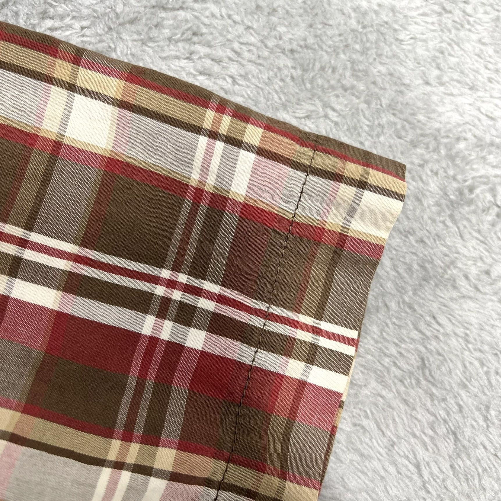 Ecko Unltd. Ecko Unltd. Mens Button-Up Shirt XL Brown Plaid Check - Minor Flaw Size US XL / EU 56 / 4 - 5 Thumbnail