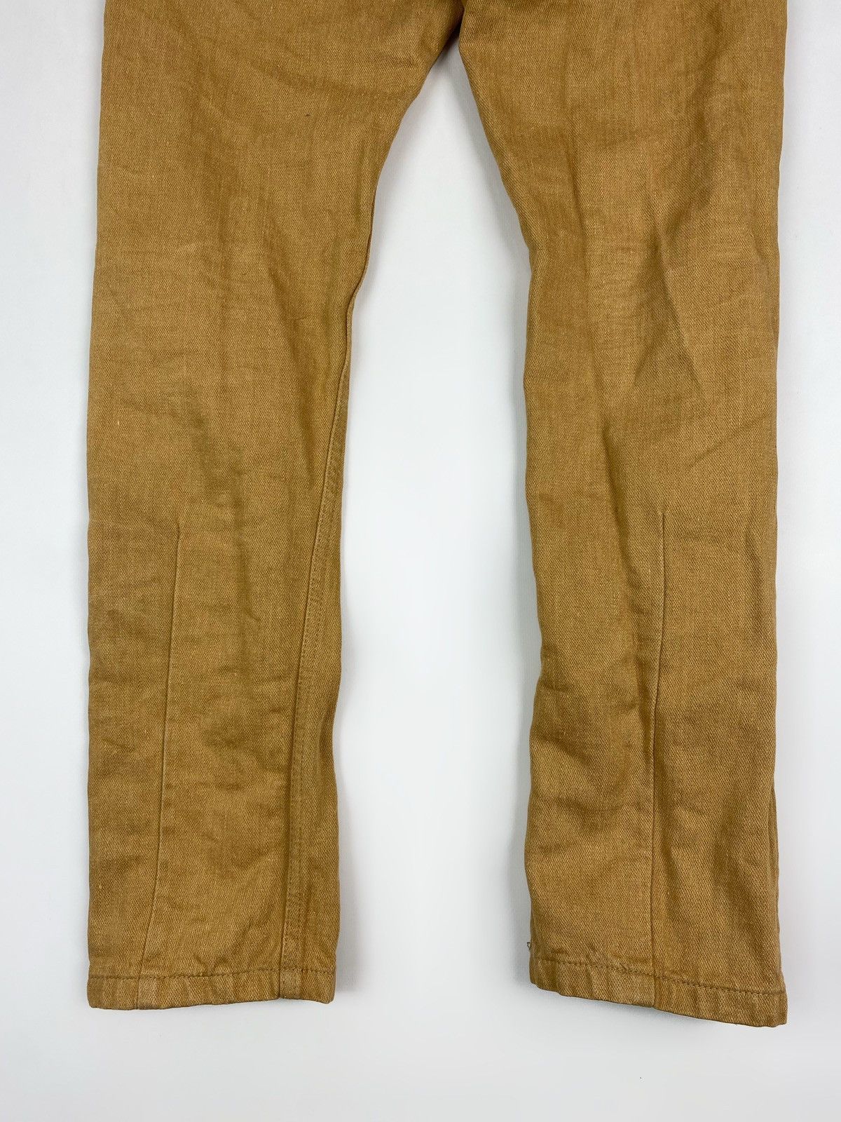 Freitag Freitag E550-33 Male Ochre Linen Work Pants Size US 30 / EU 46 - 9 Thumbnail