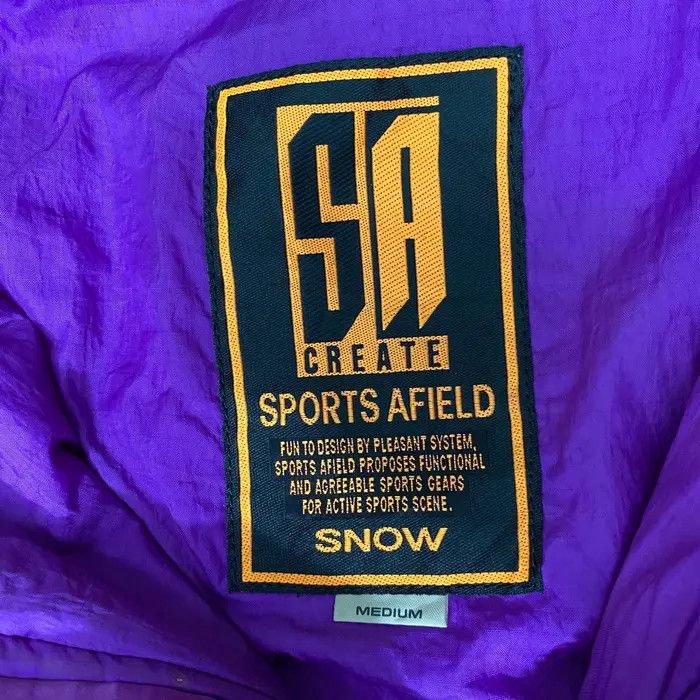 Vintage Vtg 90’ SA CREATE SPORTS Afield Snow Winter Coach Jacket Size US M / EU 48-50 / 2 - 4 Thumbnail