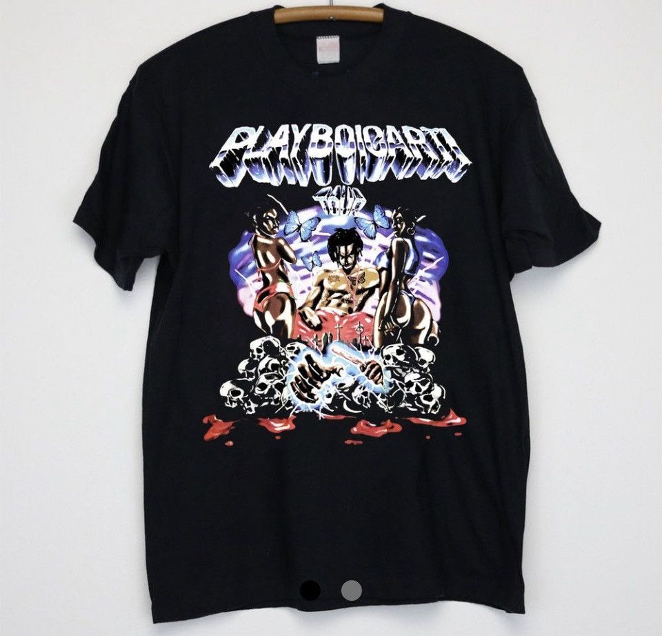 Playboi Carti Vintage Playboi Carti Tour Merch Concert Size US M / EU 48-50 / 2 - 1 Thumbnail