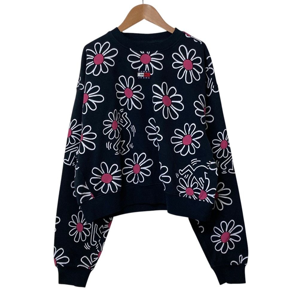 Other Other Tommy Jeans Keith Haring Flower Print Sweatshirt Textile Sweatshirts & Hoodies DUTY FREE for USA Size ONE SIZE - 1 Thumbnail