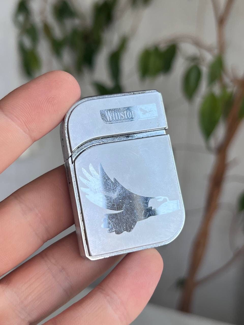 Marlboro × Vintage Y2K ELEGANCE WINSTON METAL FUTURISTIC LIGHTER PUNK Size ONE SIZE - 2 Thumbnail