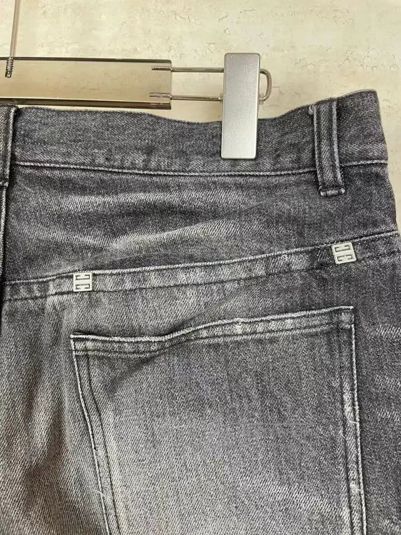 Givenchy Givenchy New Blue Zipper Denim Jeans Size US 31 - 4 Thumbnail