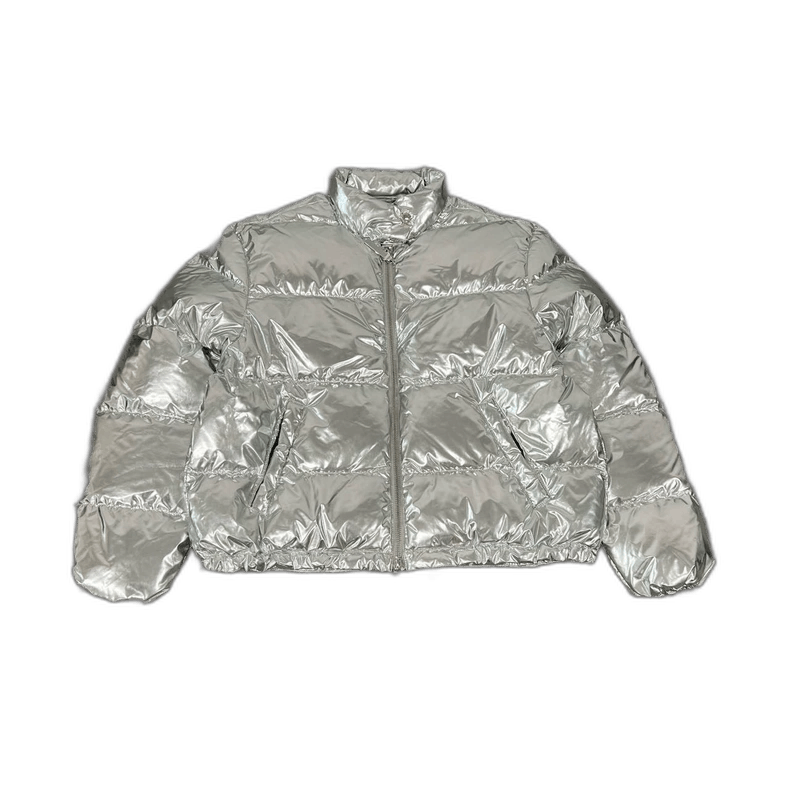 Louis Vuitton Louis Vuitton Silver Mirror Puffer Jacket Size M / US 6-8 / IT 42-44 - 1 Thumbnail