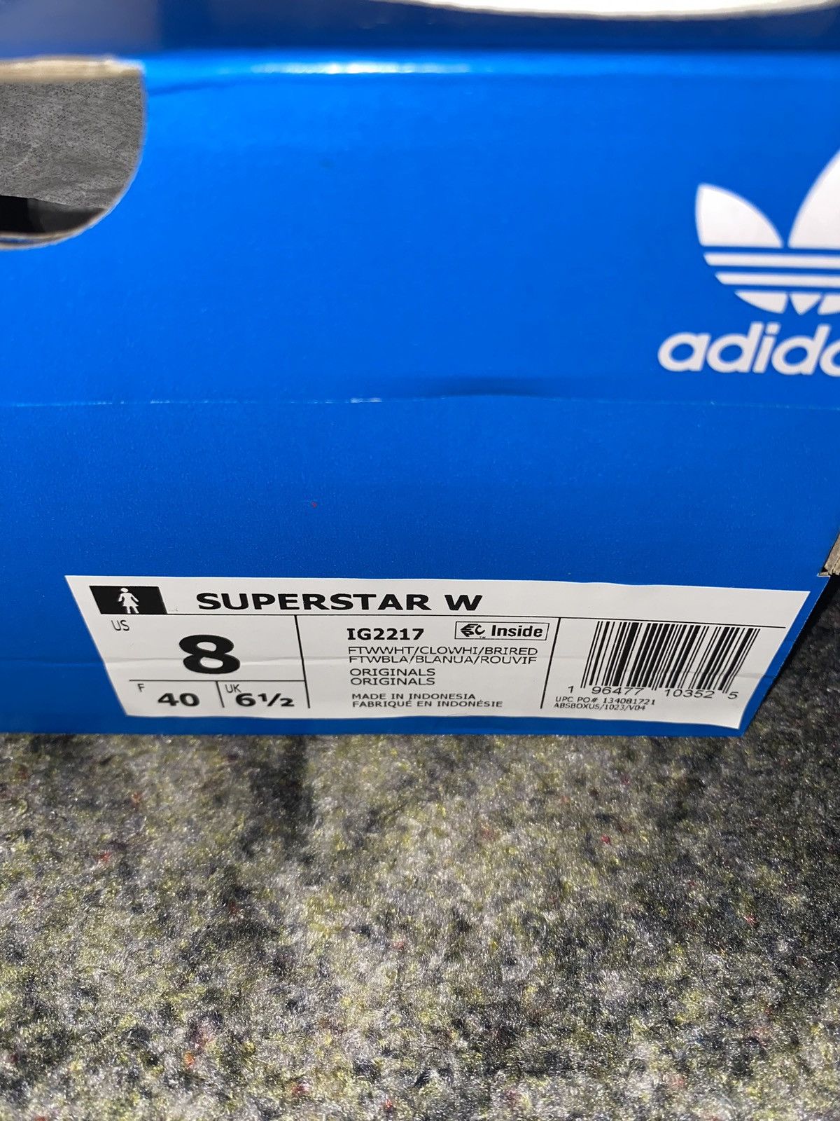 Adidas Adidas Superstar Cloud White Bright Red Size US 8 / IT 38 - 6 Thumbnail