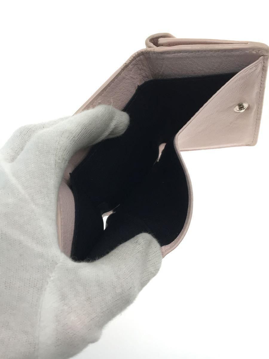 Balenciaga Balenciaga Paper Leather Trifold Mini Wallet Size ONE SIZE - 6 Thumbnail