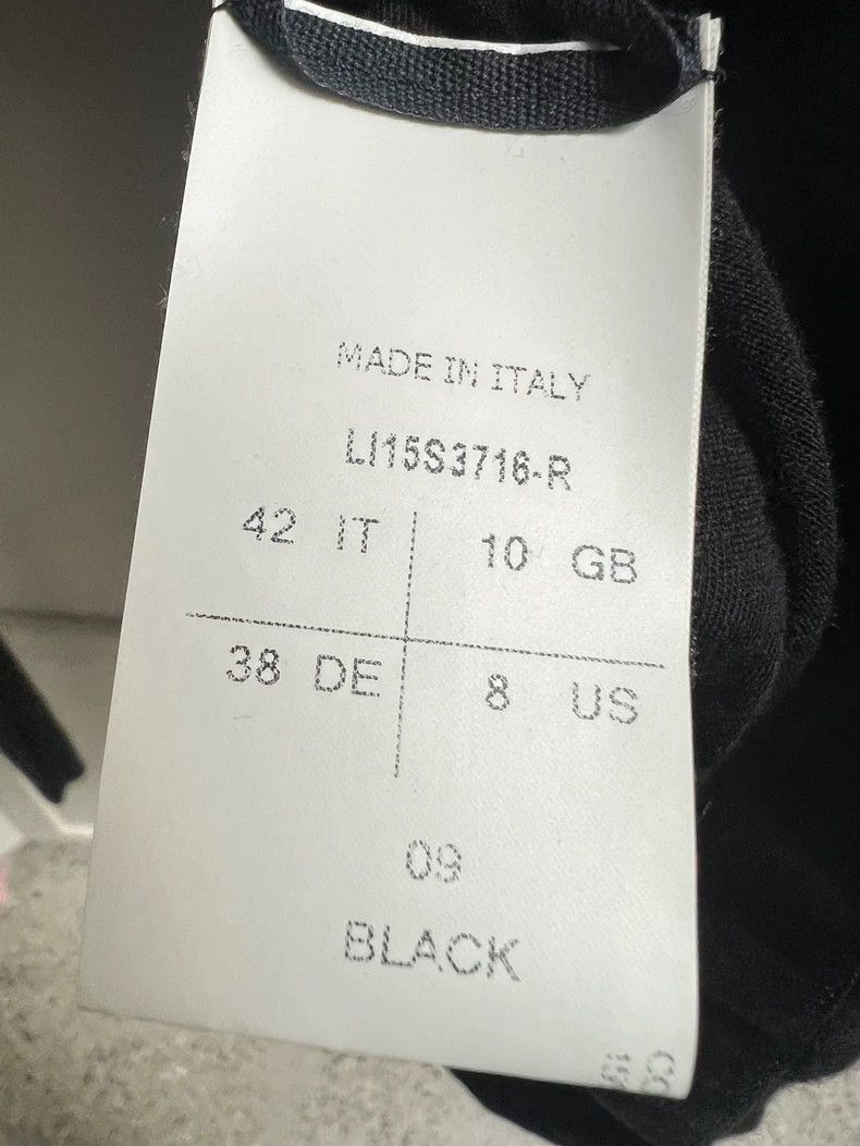 Rick Owens Rick Owens size 8 Italian knit pleated long sleeve jacket Size US M / EU 48-50 / 2 - 4 Thumbnail