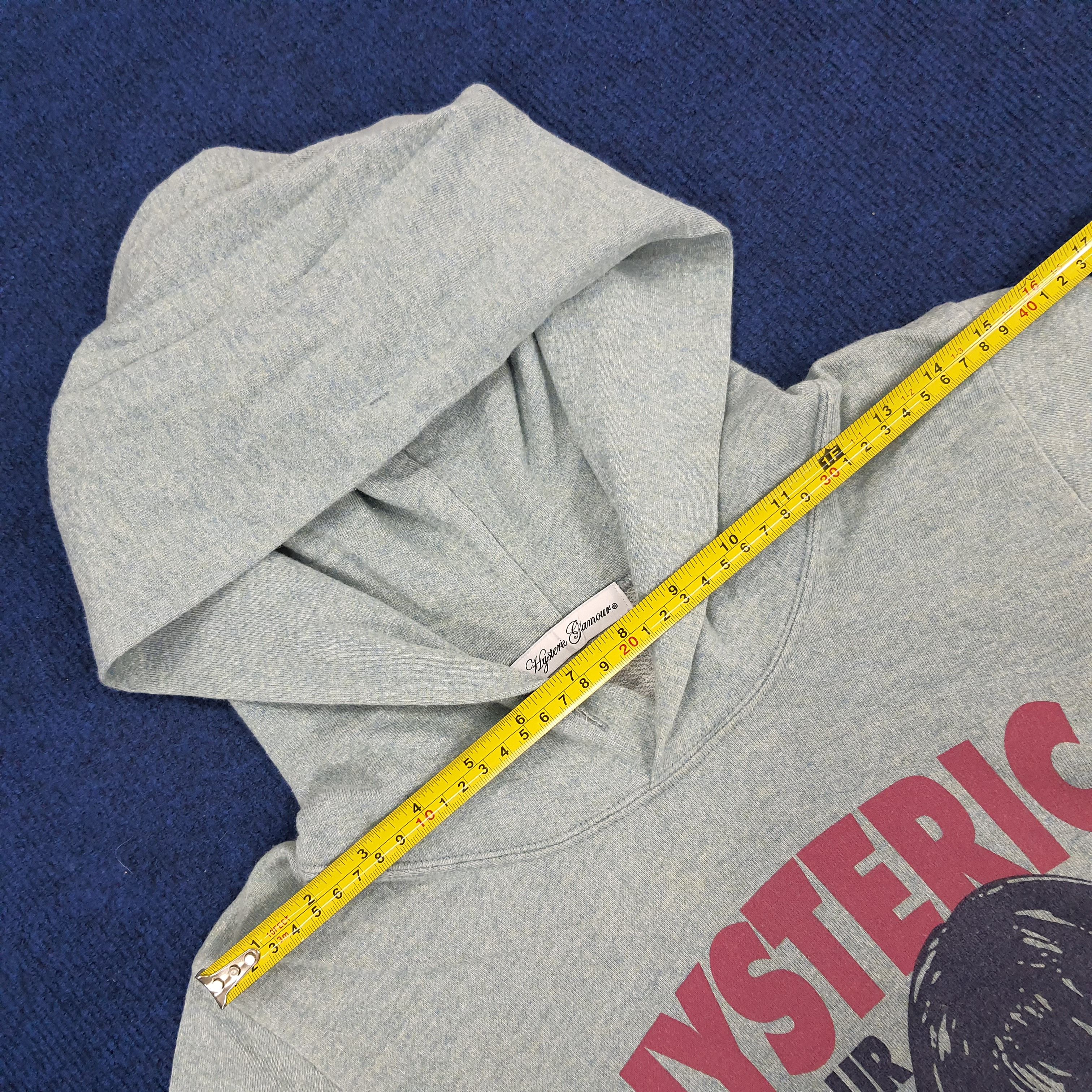 Hysteric Glamour × Japanese Brand Vintage Hysteric Glamour Trench Sweatshirt Hoodies Size XS / US 0-2 / IT 36-38 - 9 Thumbnail