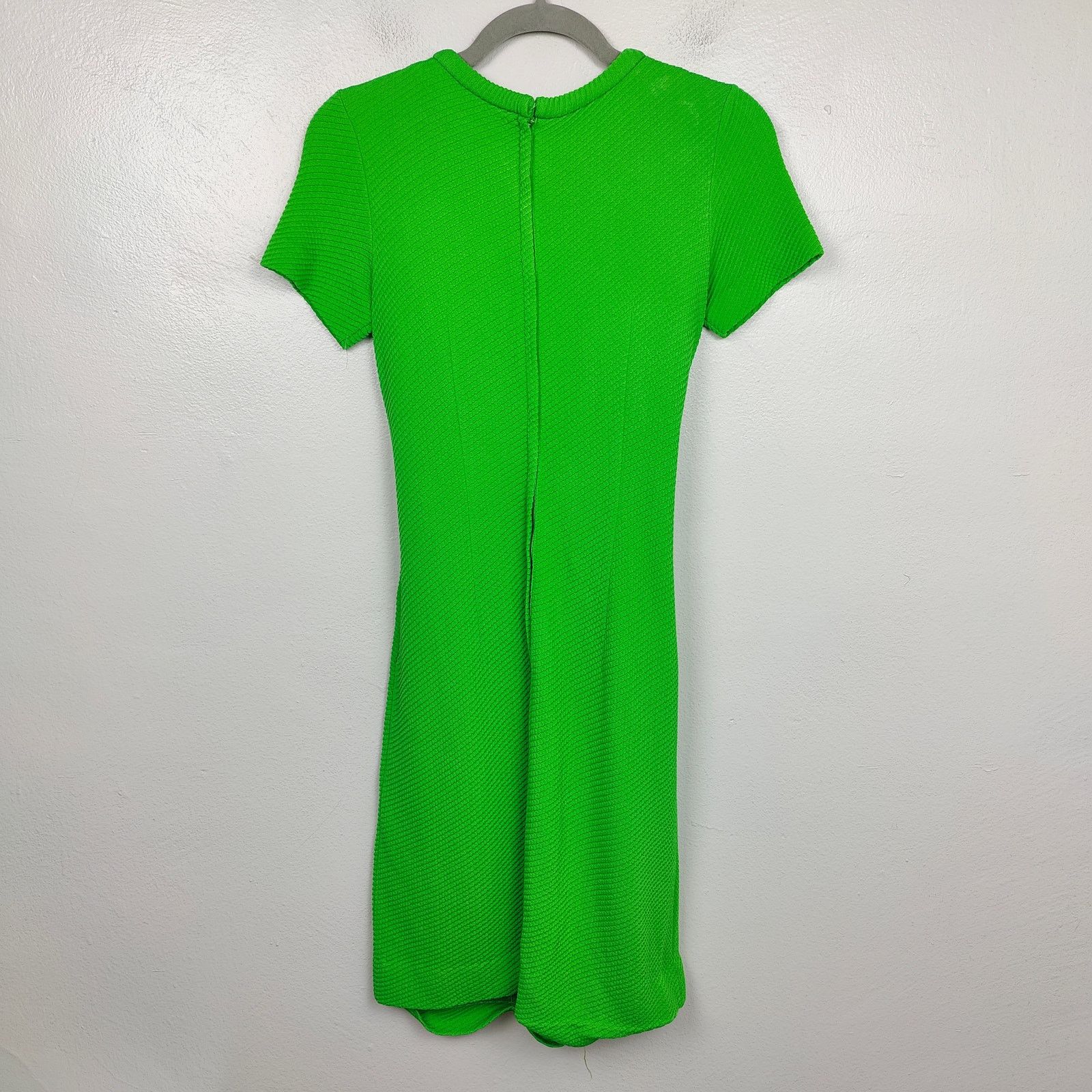 Other Vintage 60s Bobbie Brooks Dress Womens XS Lime Green Size XS / US 0-2 / IT 36-38 - 7 Thumbnail