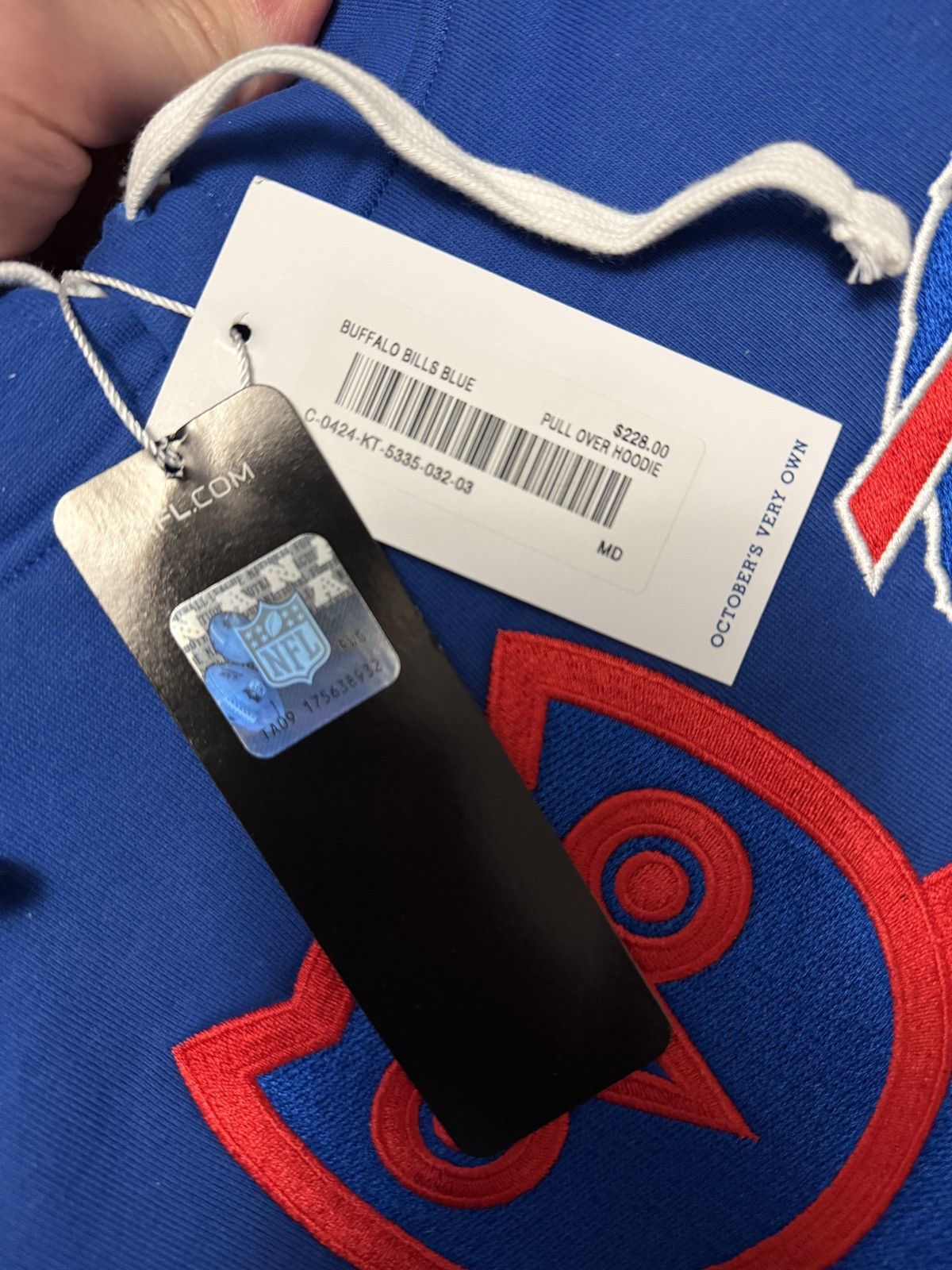 Drake OVO x NFL BUFFALO BILLS OG HOODIE Size US M / EU 48-50 / 2 - 9 Thumbnail