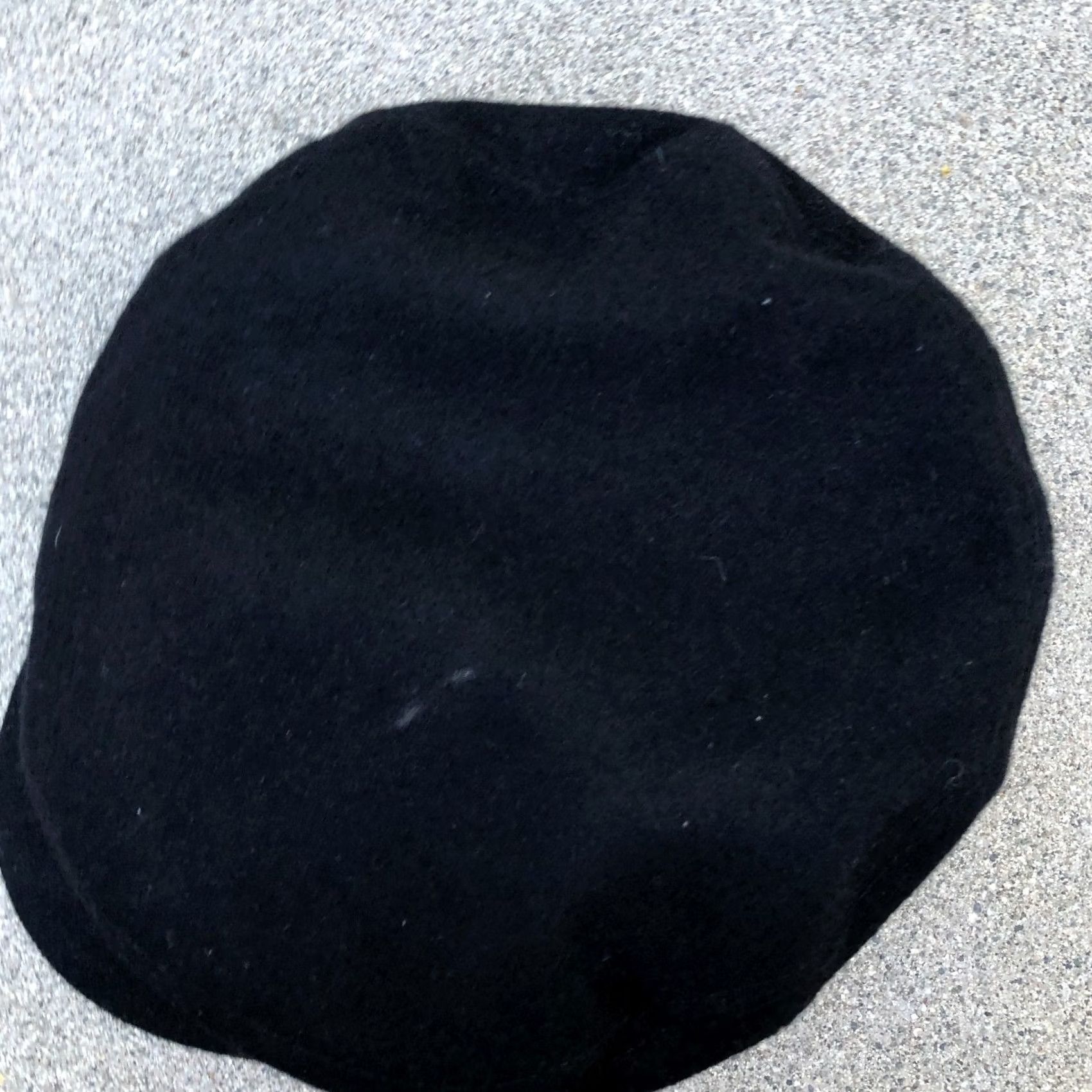 Asos ASOS Design Hat Women's One Size Black Wool Blend Cabbie Army Military Cap Felt Size ONE SIZE - 3 Thumbnail