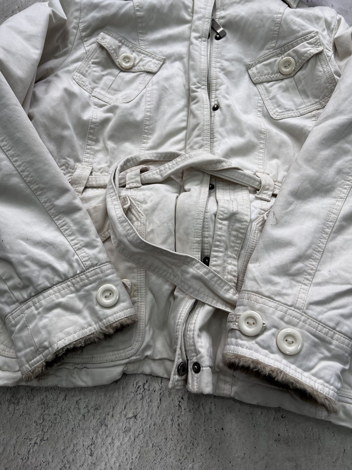 GOA Opium gothic japanese fur arctic hood y2k hype GOA style Size US M / EU 48-50 / 2 - 7 Thumbnail
