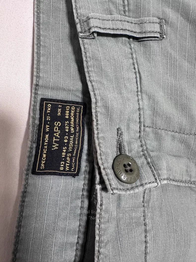 Wtaps Wtaps size 2 Gray Green Military Pants Size US 27 - 4 Thumbnail