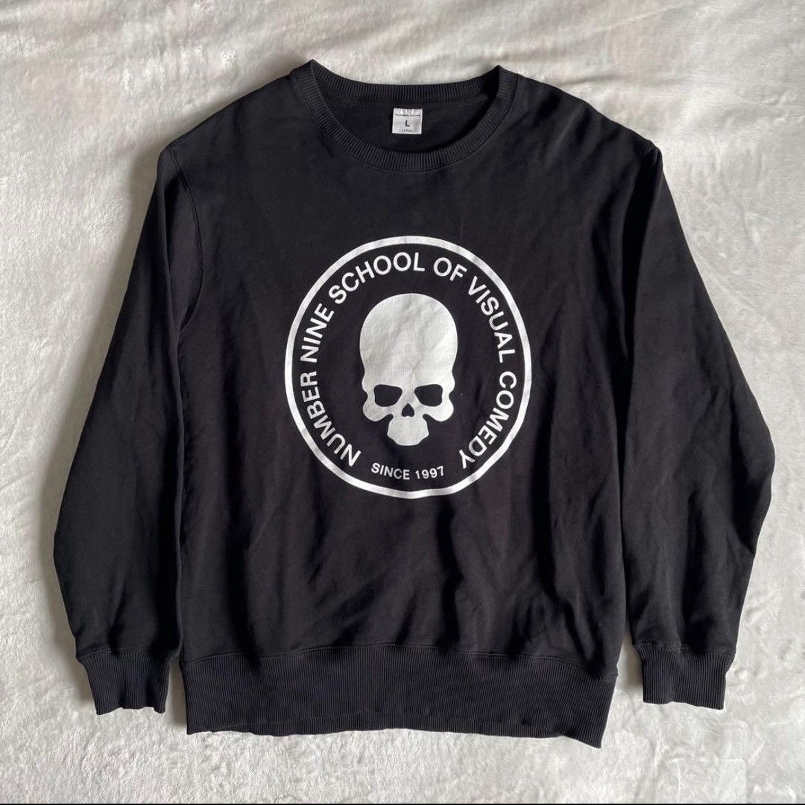 If Six Was Nine × Number (N)ine Number (N)ine Washed Black Brushed