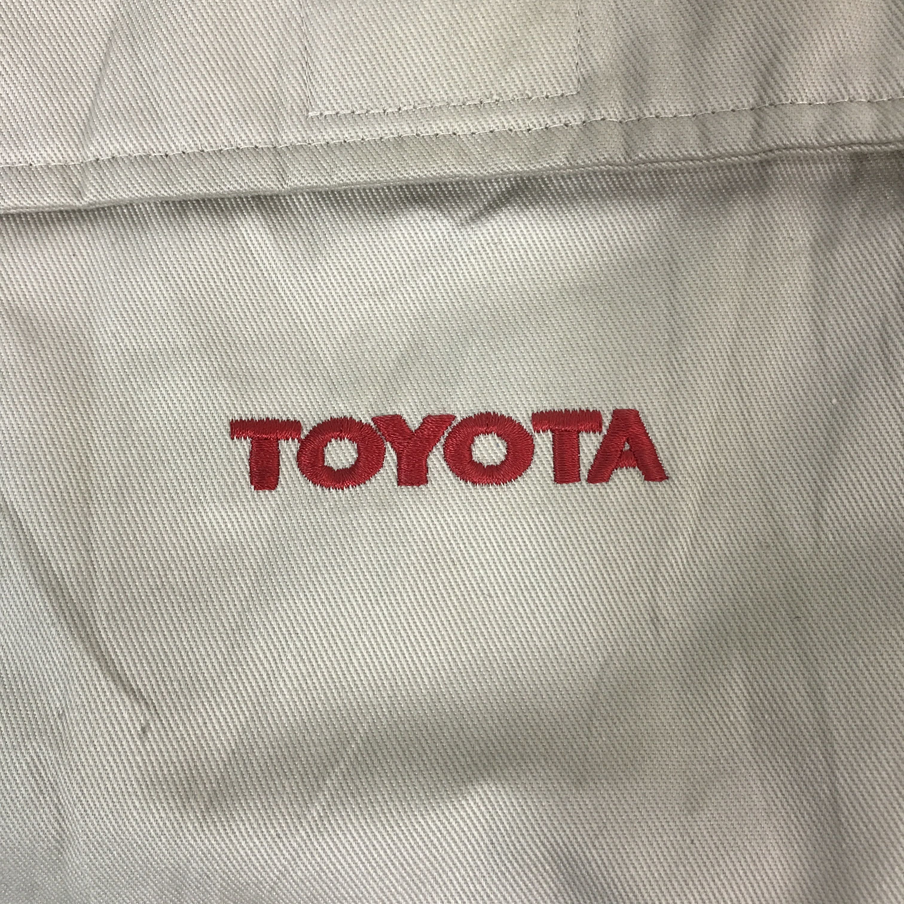 Japanese Brand TOYOTA TRD RACING MOTORSPORT CUSTOM CHORE STYLR JACKET Size US L / EU 52-54 / 3 - 11 Thumbnail