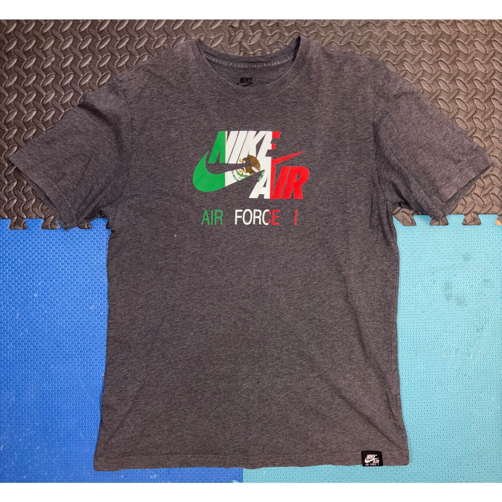 Nike Vintage Nike Air Force 1 Mexico shirt XL Y2K Size US XL / EU 56 / 4 - 1 Thumbnail