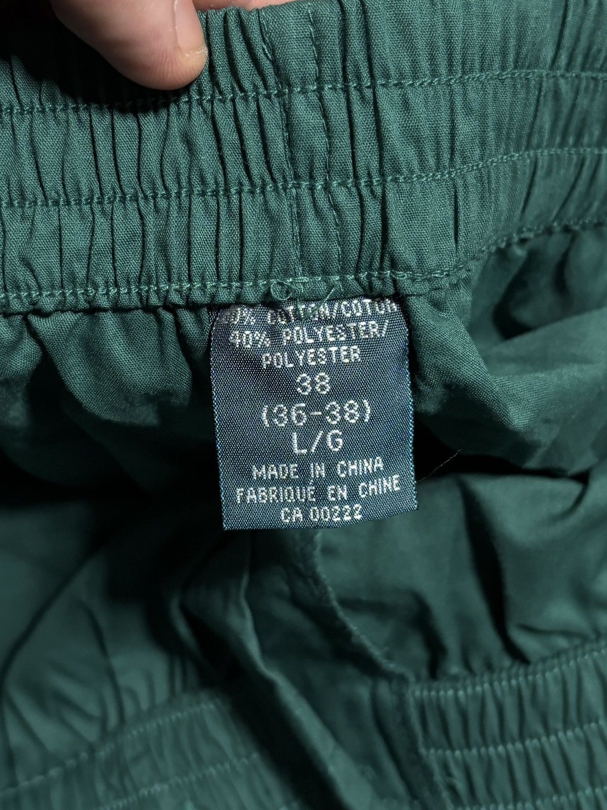 Vintage 1990s Vintage Pajamas Set Dark Green Matching 2 Piece Suit Size US 34 / EU 50 - 10 Thumbnail