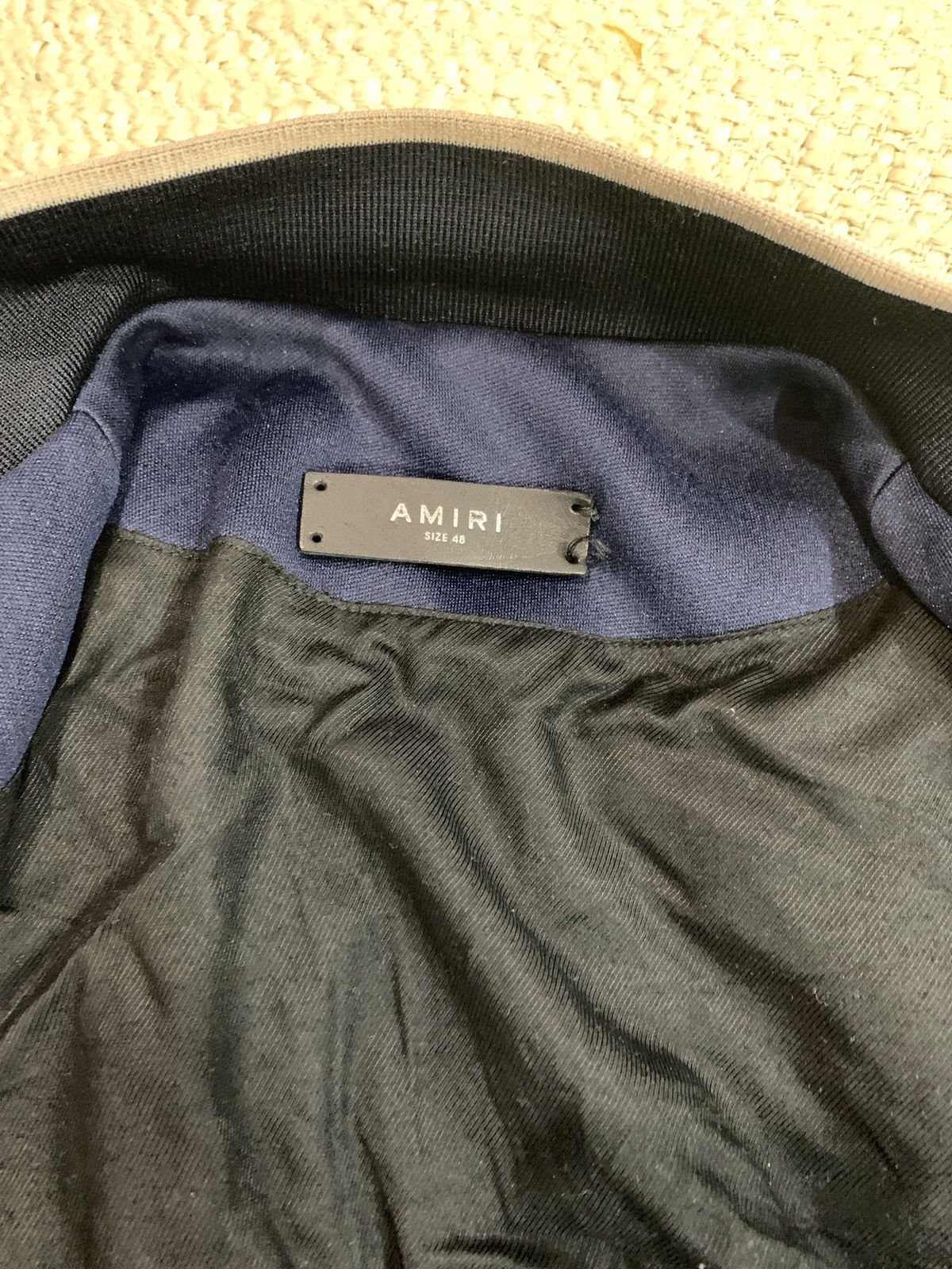 Amiri Amiri Navy blue and white sweater Size US M / EU 48-50 / 2 - 2 Thumbnail