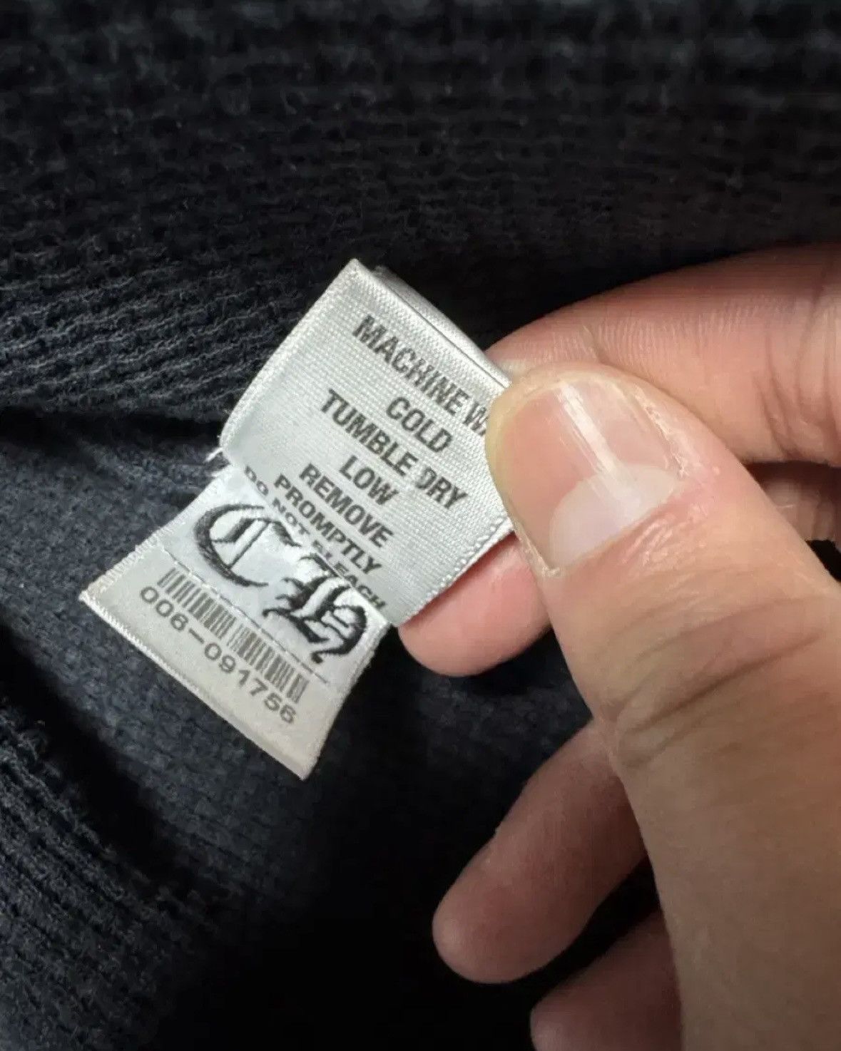 Chrome Hearts USA Waffle ZipUp Hoodie Size US L / EU 52-54 / 3 - 3 Thumbnail