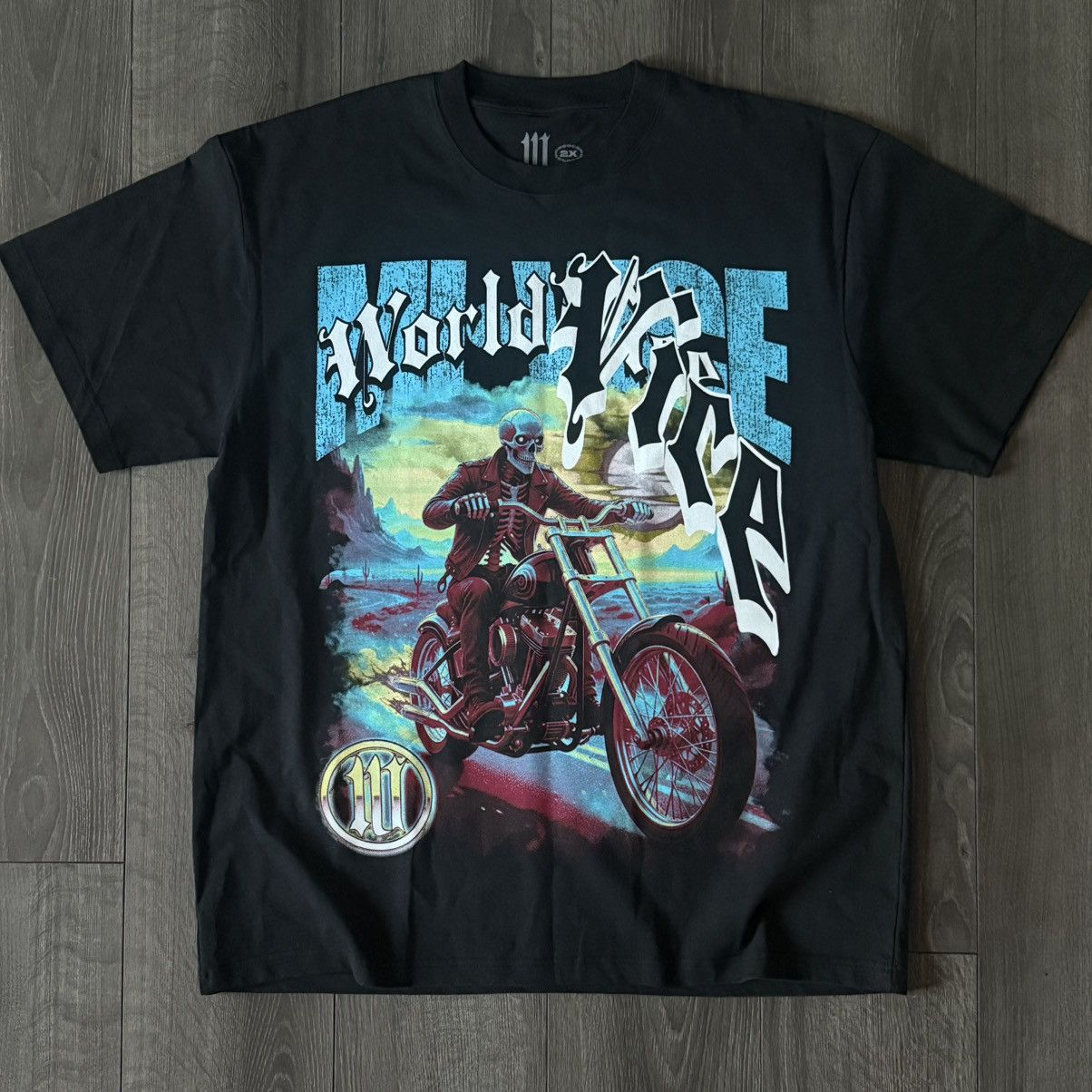 Mi Vice World Is Full of Vice Graphic T-Shirt Black XXL