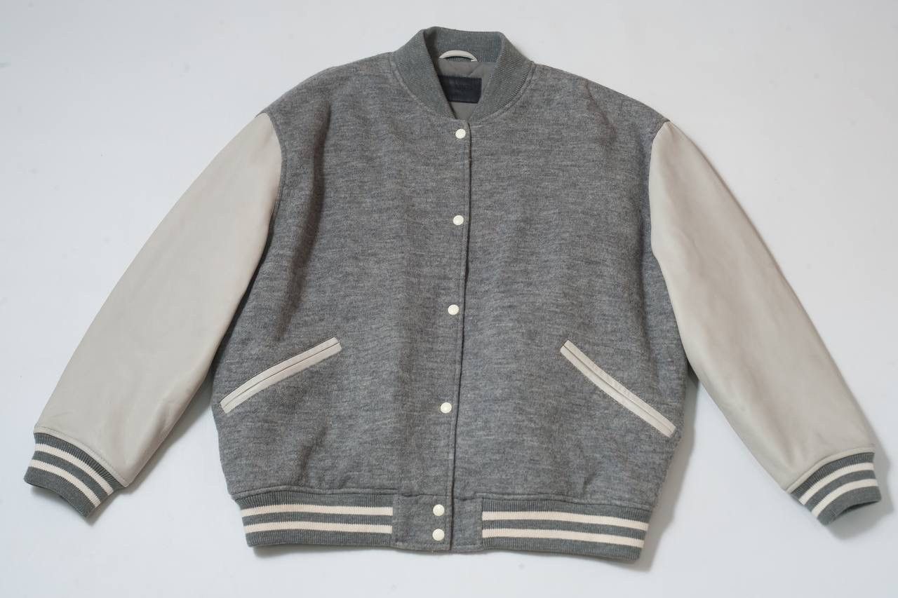 Allsaints ALLSAINTS Womens Base Wool Bomber Jacket Size L / US 10 / IT 46 - 1 Thumbnail
