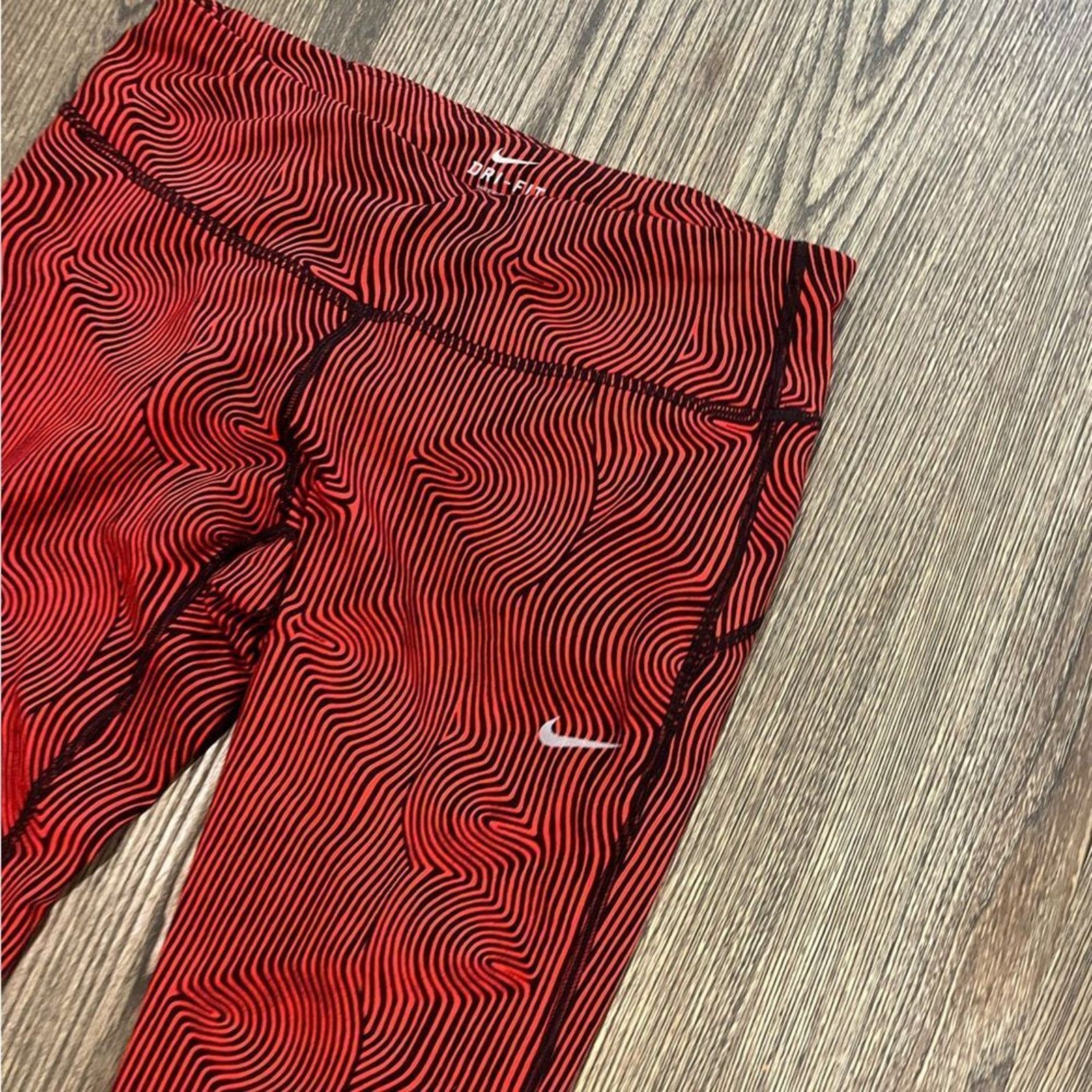 Nike Nike Dri-Fit Zen Epic Running Cropped Leggings Mid-Rise M Size 28" / US 6 / IT 42 - 2 Thumbnail
