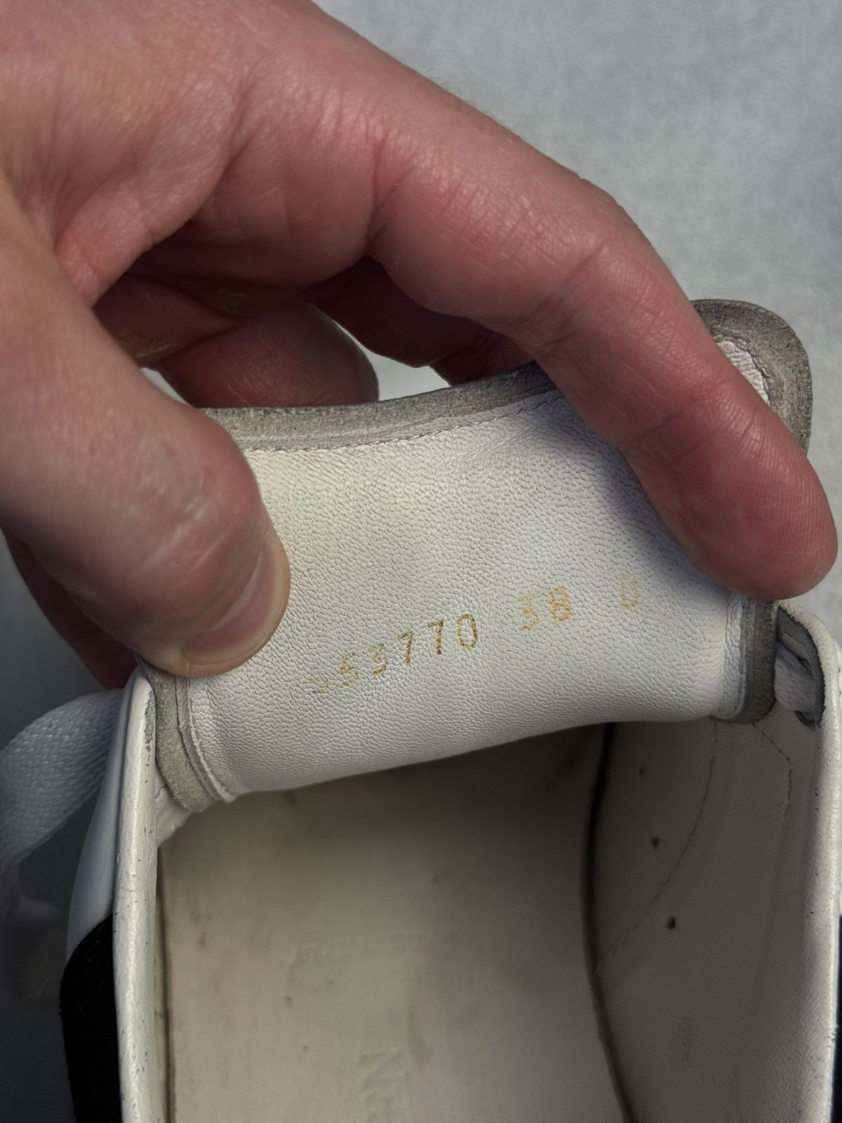 Alexander McQueen Alexander McQueen Oversized Leather Sneakers White/Black Size US 7.5 / IT 37.5 - 14 Thumbnail