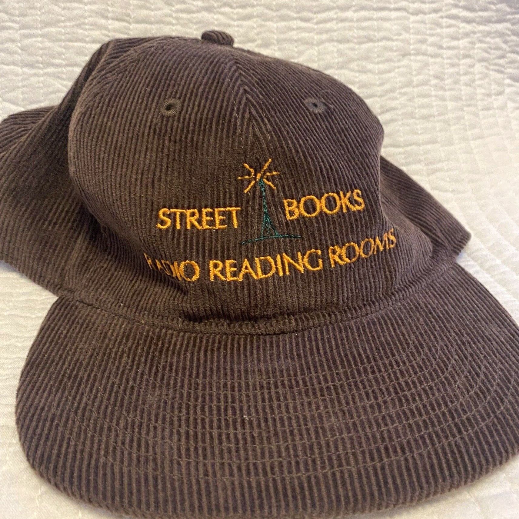 Nosler Vintage Corduroy Snapback Hat - Brown Adjustable Baseball Cap