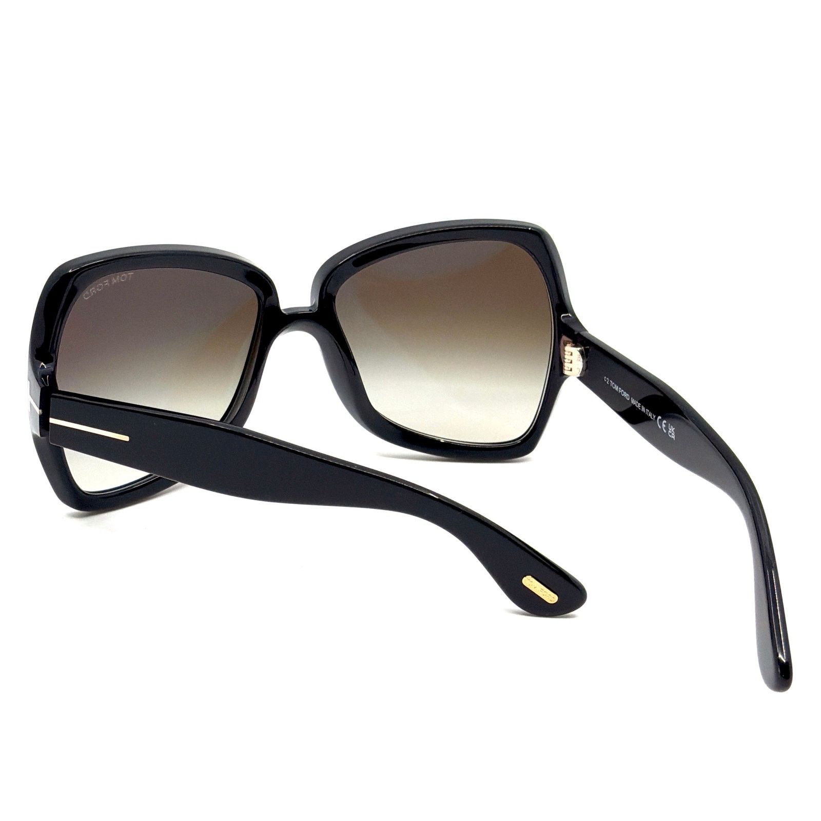 Tom Ford New, TOM FORD Jerry Sunglasses TF1222 01B Authentic Size ONE SIZE - 12 Thumbnail