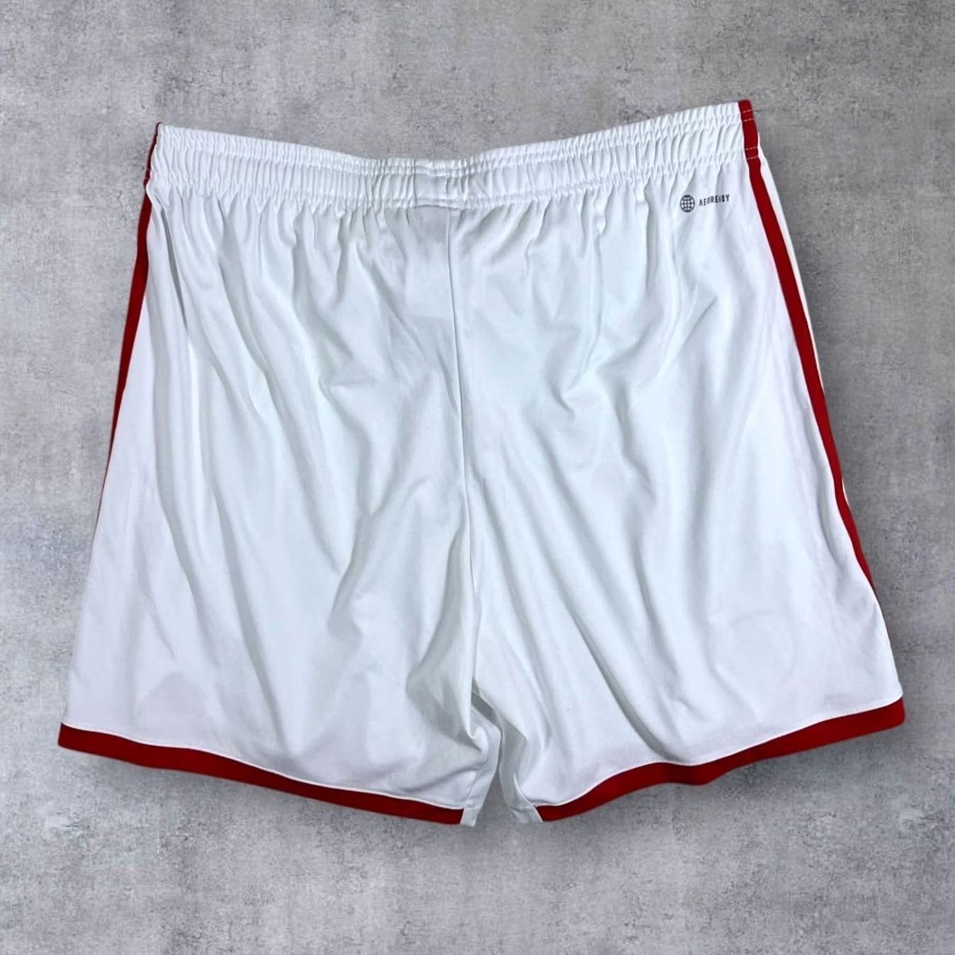 Adidas Adidas Arsenal FC Gunners 2020/21 Football Shorts XXL Men White/Red Athletic Activewear Size US 39 - 2 Thumbnail