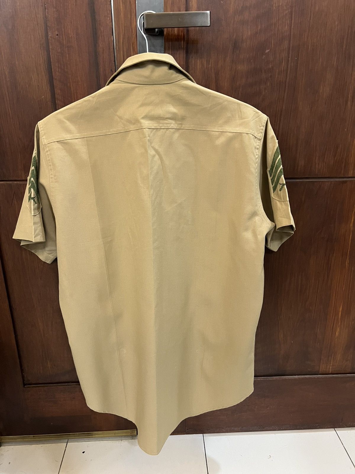 Vintage Vintage USMC Marine Corps Utility Shirt 90s Military Surplus Size US L / EU 52-54 / 3 - 2 Thumbnail