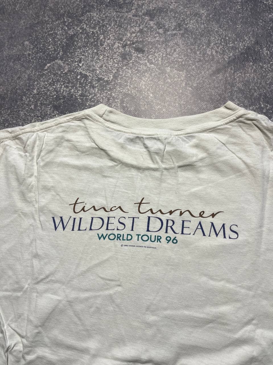 Band Tees × Vintage Tina Turner Wildest Dreams World Tour 1996 Size US L / EU 52-54 / 3 - 3 Thumbnail
