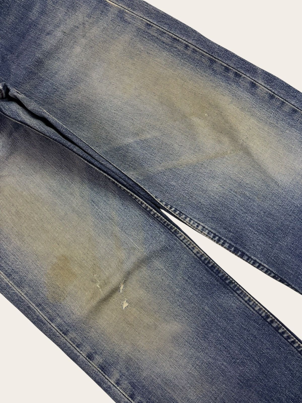 Levi's 90s Japan Levis Lot 503 Selvedge Yellow Faded Jeans Size US 28 / EU 44 - 5 Thumbnail