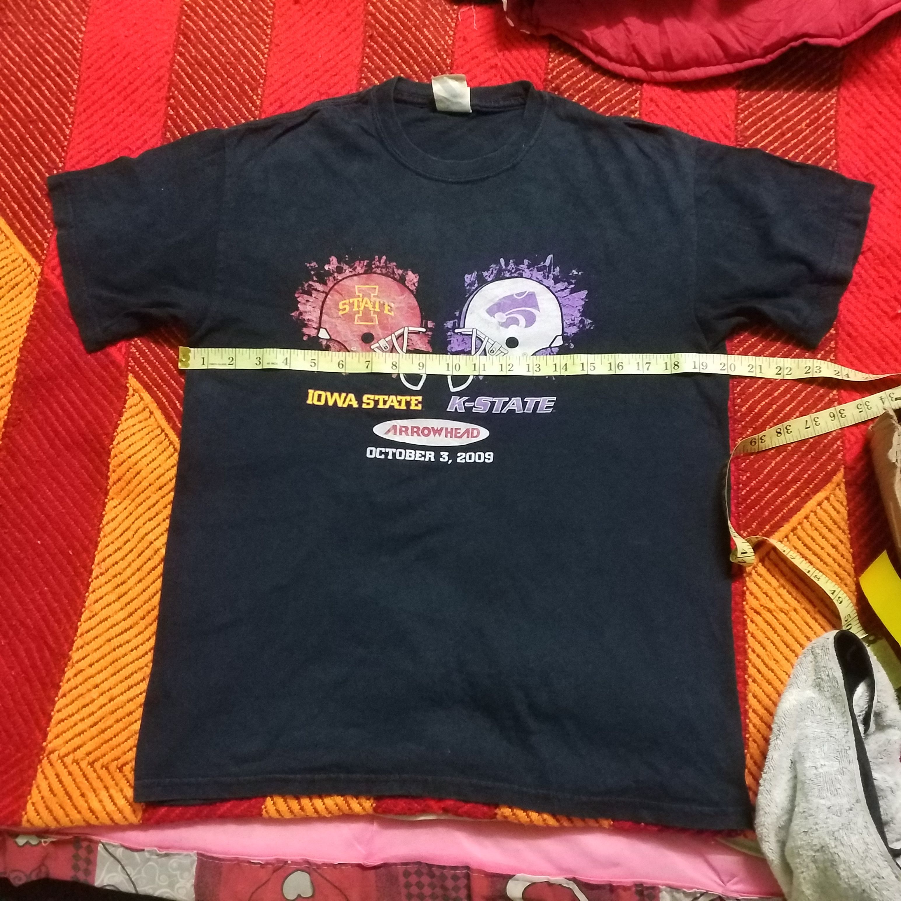 Gildan × Vintage IOWA STATE VS K STATE OCTOBER 3 2009 Size US M / EU 48-50 / 2 - 1 Thumbnail