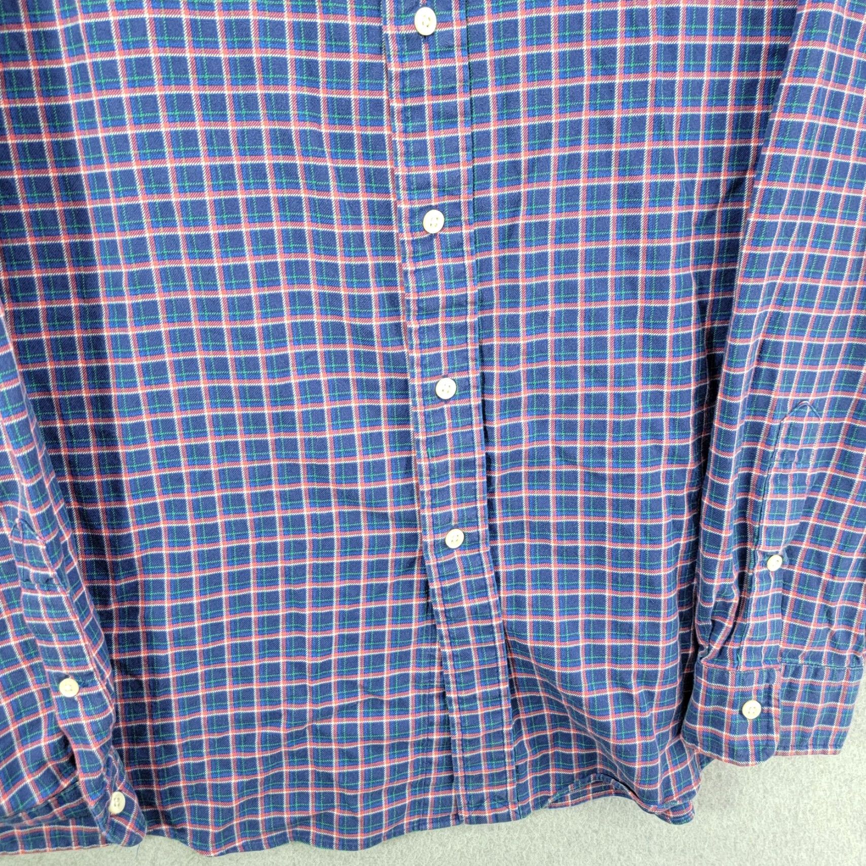 Polo Ralph Lauren VINTAGE Polo Ralph Lauren Shirt Mens XL Button-Up plaid check casual Size US XL / EU 56 / 4 - 4 Thumbnail