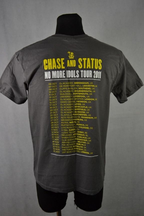 Band Tees × Vintage Vintage Chase and Status No More Idols 2011 Tour NEW Tee M Size US M / EU 48-50 / 2 - 2 Thumbnail