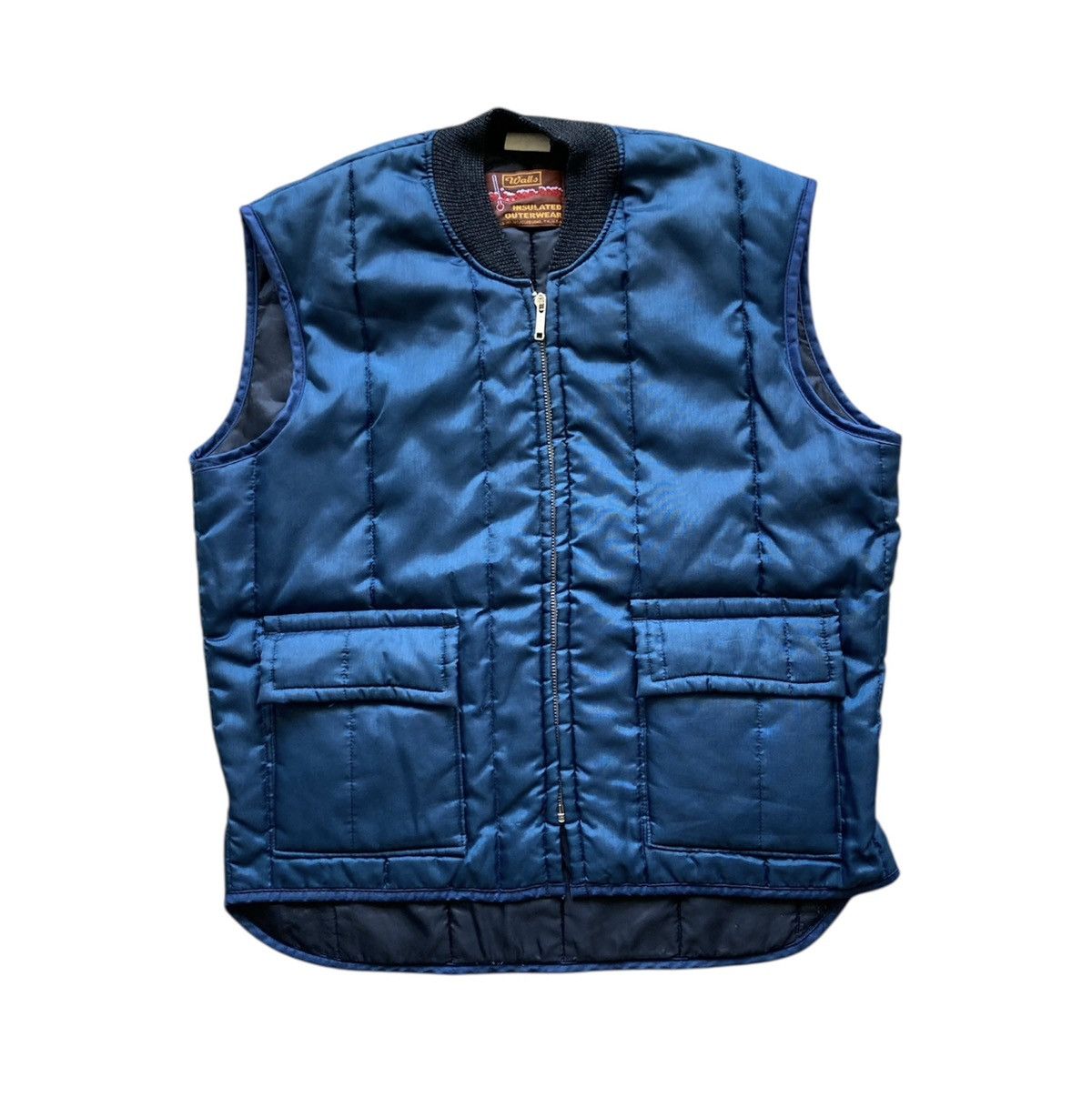 Vintage 70s Walls Blizzard Pruf Insulated Vest Quilted Vintage USA Size US M / EU 48-50 / 2 - 7 Thumbnail