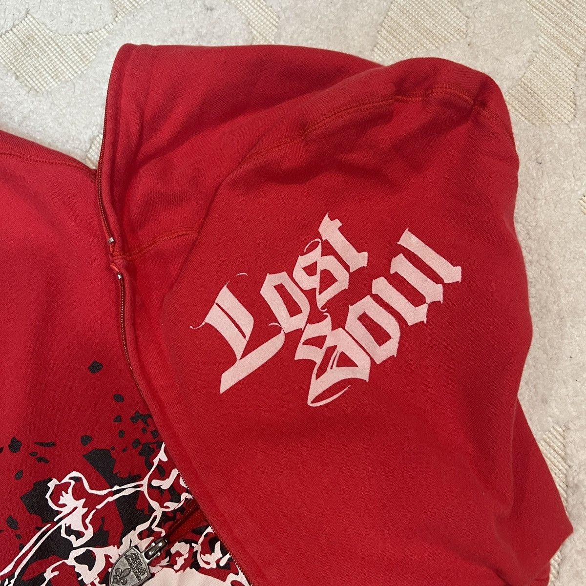 Affliction Affliction Style Grunge Hoodie Size US XXL / EU 58 / 5 - 4 Thumbnail