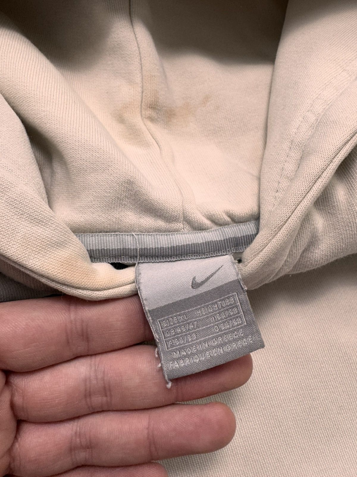 Nike × Vintage NIKE VINTAGE CENTER LOGO OVERSIZE BOXY HOODIE Size US XL / EU 56 / 4 - 7 Thumbnail