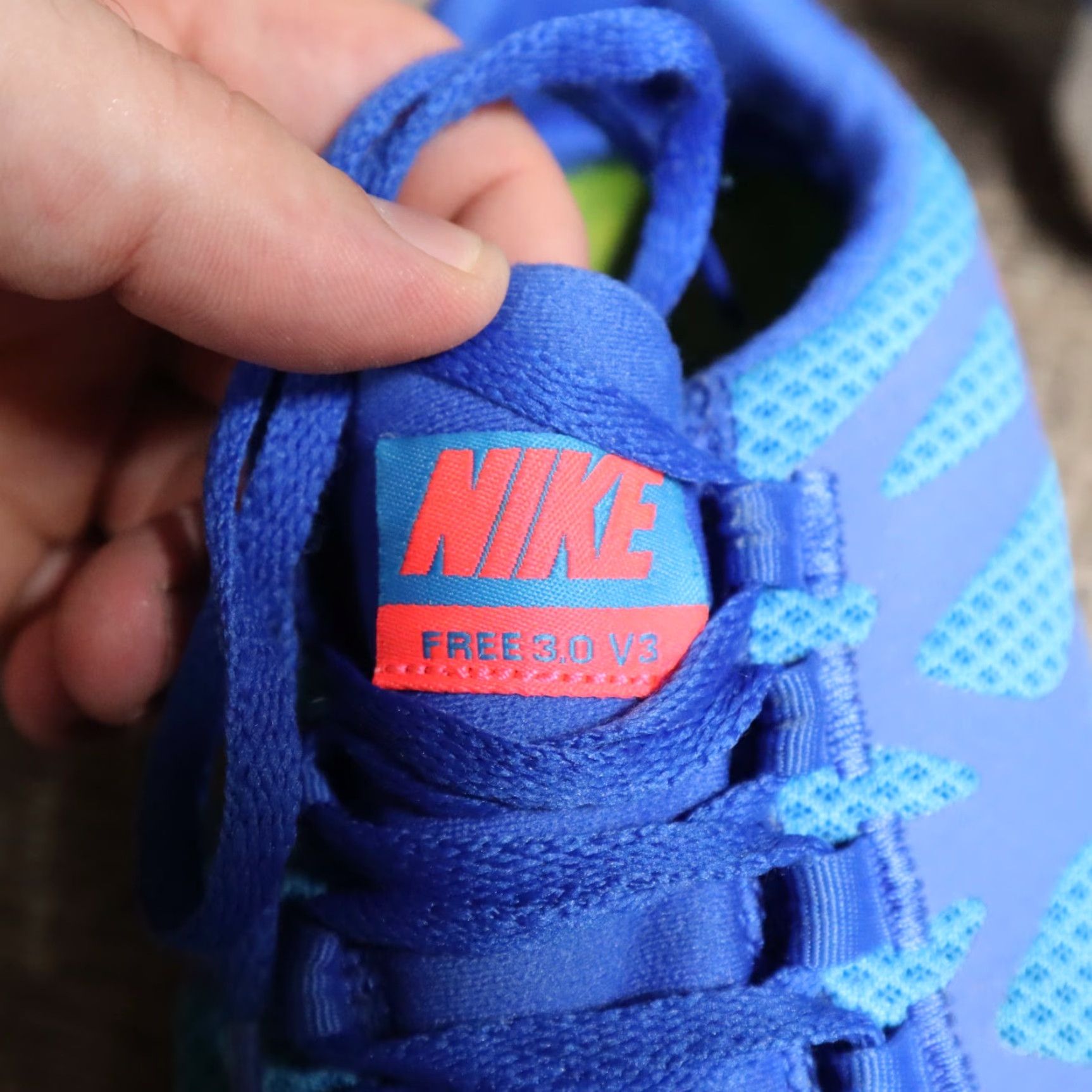 Nike Nike Free 3 Running Shoes Nike Womens Low Top Lace Up 9.5 Blue Purple 454079-404 Womens Nike Run 2011 Shoes Size L / US 10 / IT 46 - 5 Thumbnail