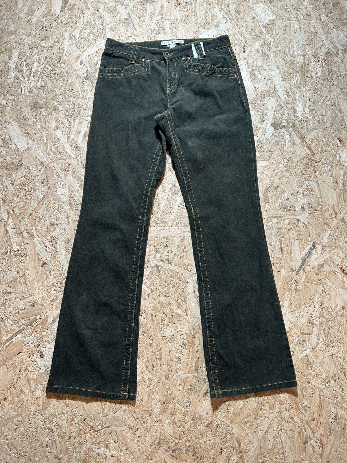 Tommy Hilfiger Tommy Hilfiger Corduroy Flare Jeans Size 31" - 1 Thumbnail