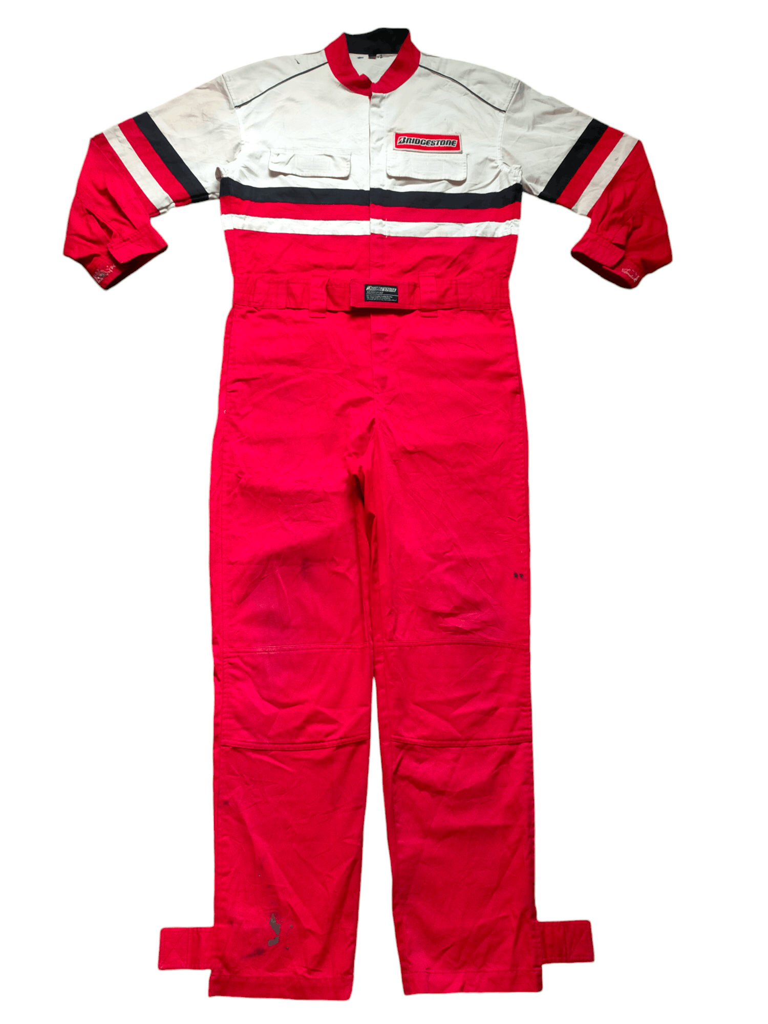 Japanese Brand Bridgestone Motorsport Coverall Jumpsuit Vintage Size US 34 / EU 50 - 6 Thumbnail