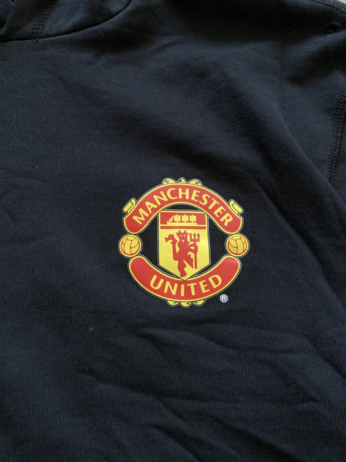 Nike 🔥VINTAGE NIKE MANCHESTER UNITED DRILL BLOCKORE HOODIE Size US L / EU 52-54 / 3 - 5 Thumbnail