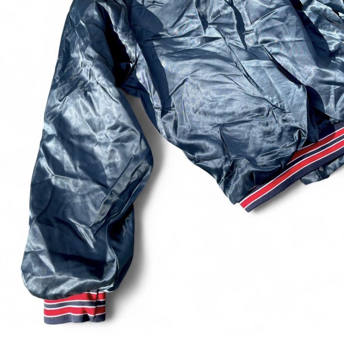 Other Vintage 70s Hartwell USA Satin Bomber Jacket L USA Patch Size US L / EU 52-54 / 3 - 5 Thumbnail